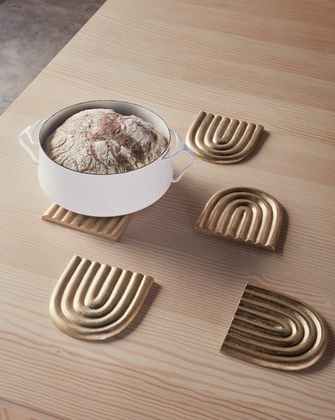 Rainbow Trivet Solid Brass - Limited Edition