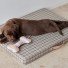 Milo Grid Dog Cushion - Medium